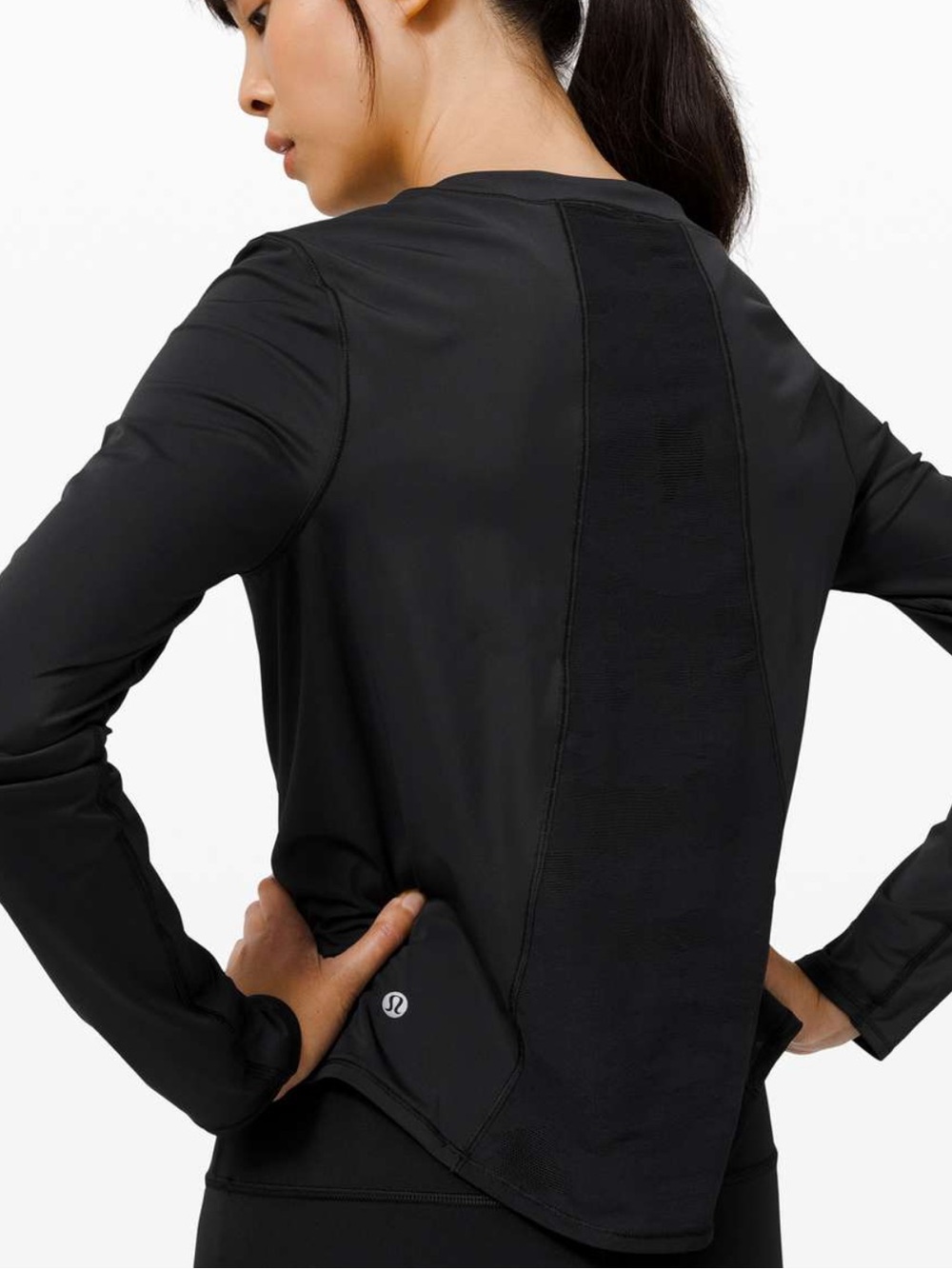 Lululemon Sheer Will Long Sleeve Camo